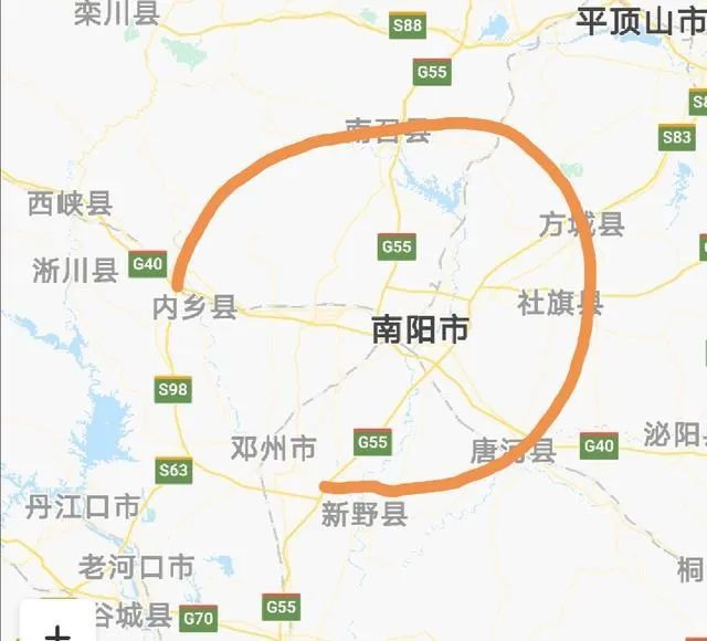 南阳市13区县市,修建高速,收费站,快速公路,交通规划设想方案