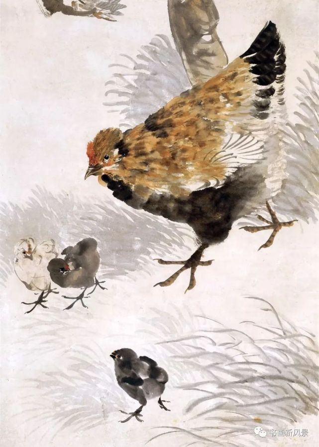 任伯年,中国近代绘画史上杰出的画家,花鸟画承前启后木巨匠.