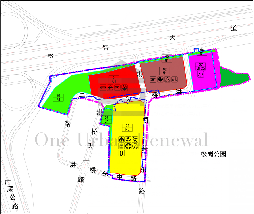 建面16万㎡龙岗五联工改项目专规出炉