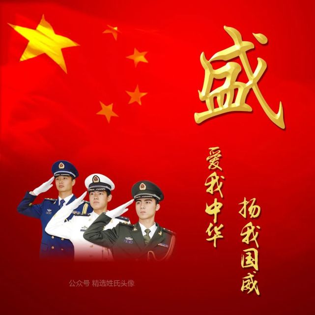 2020 爱国姓氏头像, i love china,爱我中华,扬我国威!