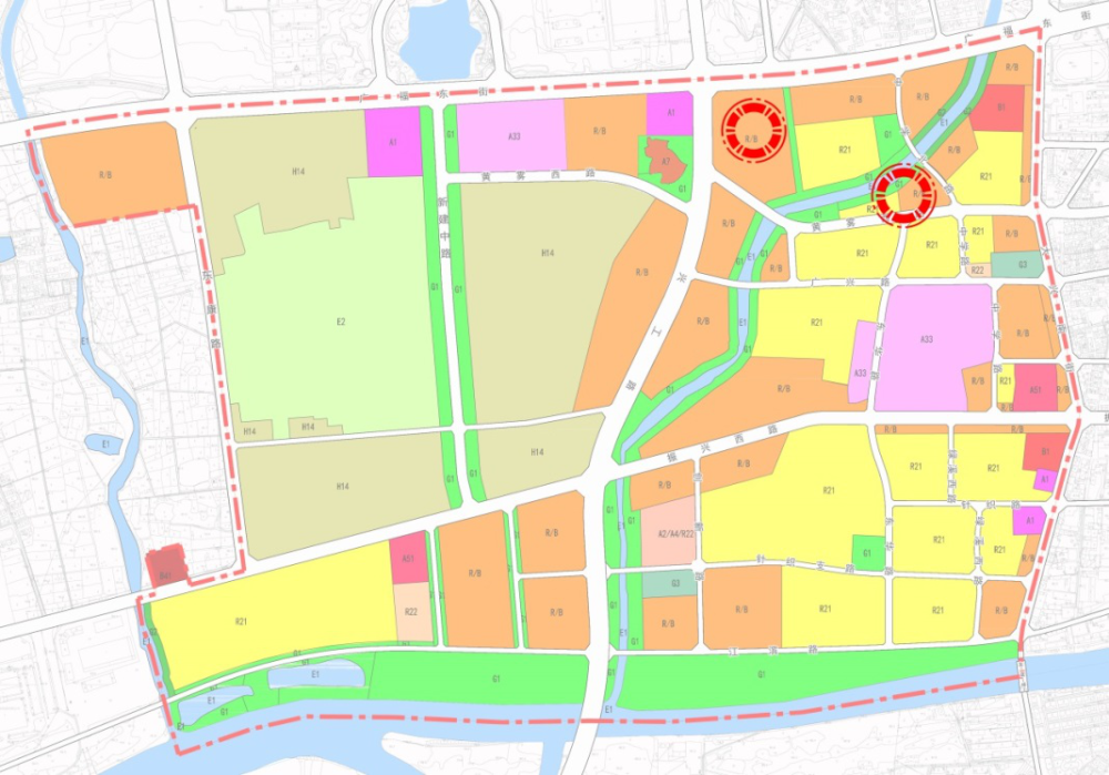 东阳城区这些地块要规划调整位置就在