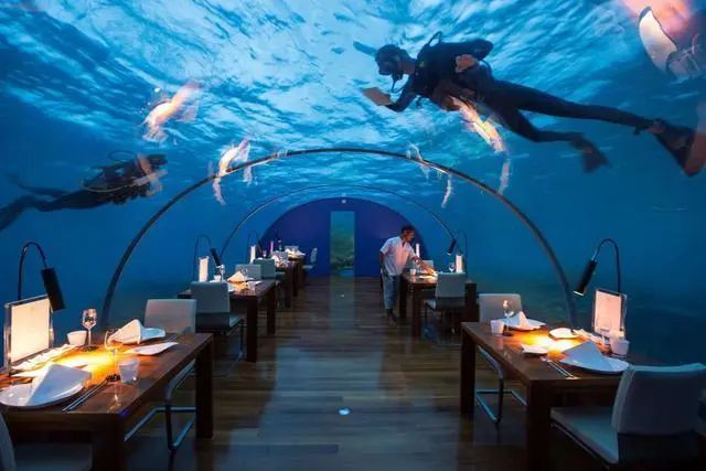 海底餐厅,马尔代夫