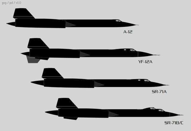 飞得最快的截击机,yf-12虽然没能服役,但成就了sr-71侦察机
