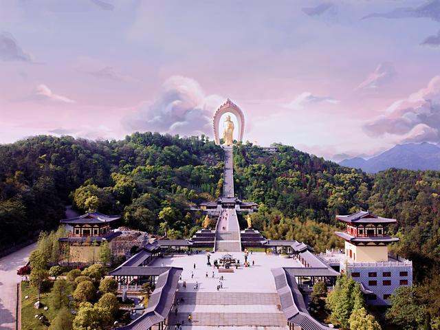 九江东林大佛寺净土宗的发祥地,人间少有的净土,不说了看图吧