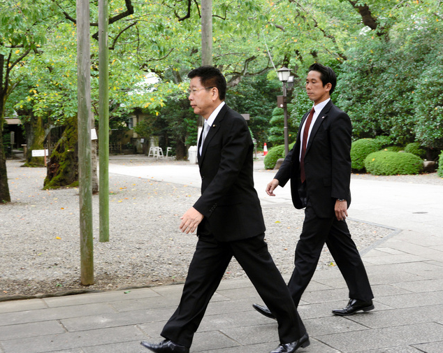 日本2名大臣表示不会参拜靖国神社其中一人系30年来首次放弃