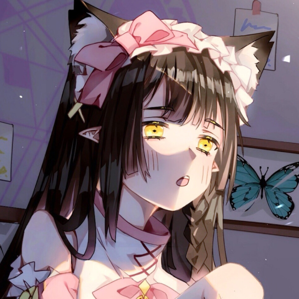 微丧·00后·动漫女头,真是敲粉嫩,男神看了