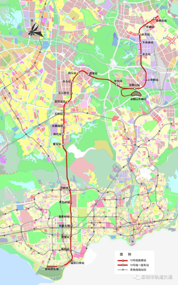 又一条"南北动脉!深圳地铁10号线8月迎客,福田到平湖仅45分钟
