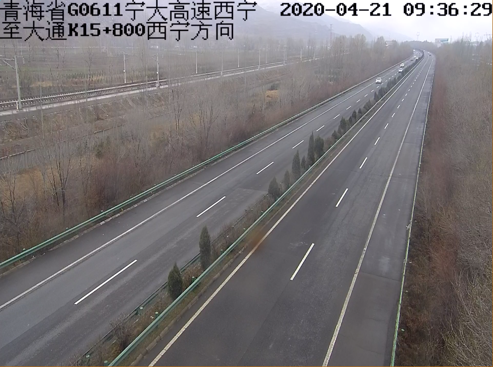 青海大部分路段降雪降雨