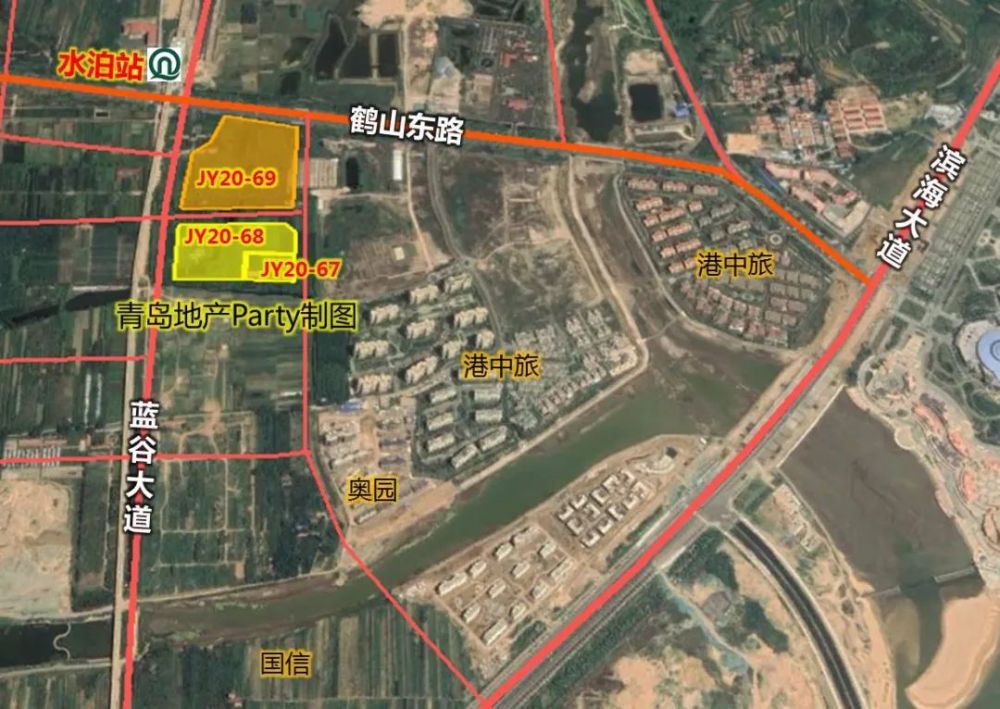 6,青岛蓝谷鳌山卫路以南2地块及两幅加油站用地(海合信)