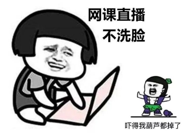 搞错了,再来! 网课的正确打开方式当然是这样的