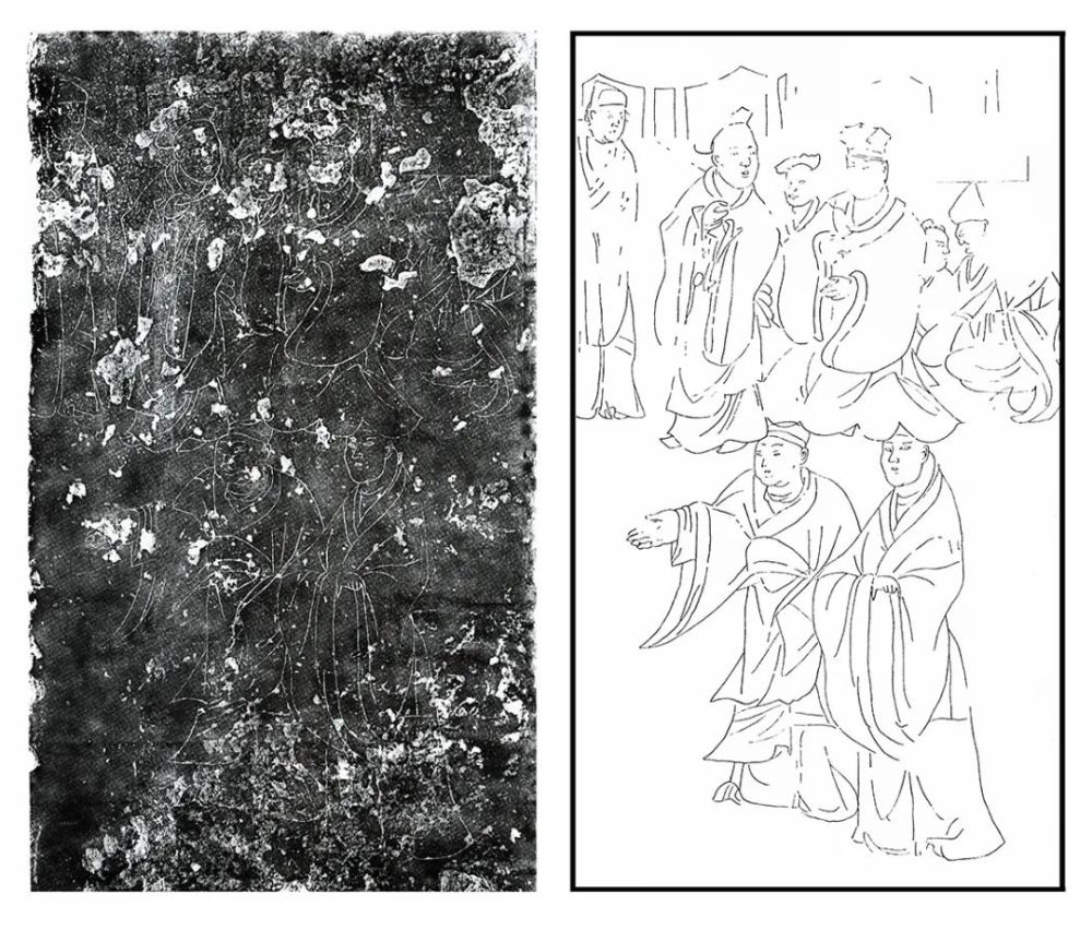 "朱鲔石室"画像中的家具多由与底线约40°夹角的斜线构成.
