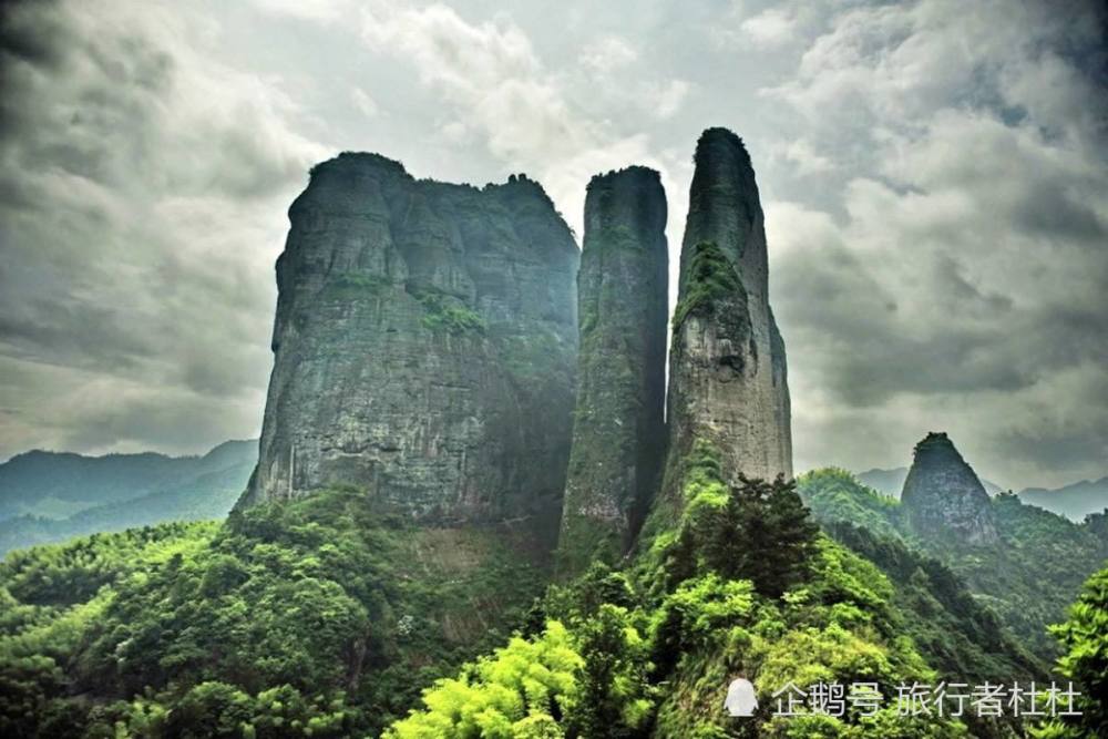 普陀山江郎山神仙居雁荡山天台山浙江十大名山