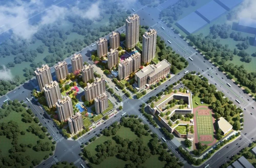 中铁建,融创,宝龙城进驻金湾!西部中心城区b片区