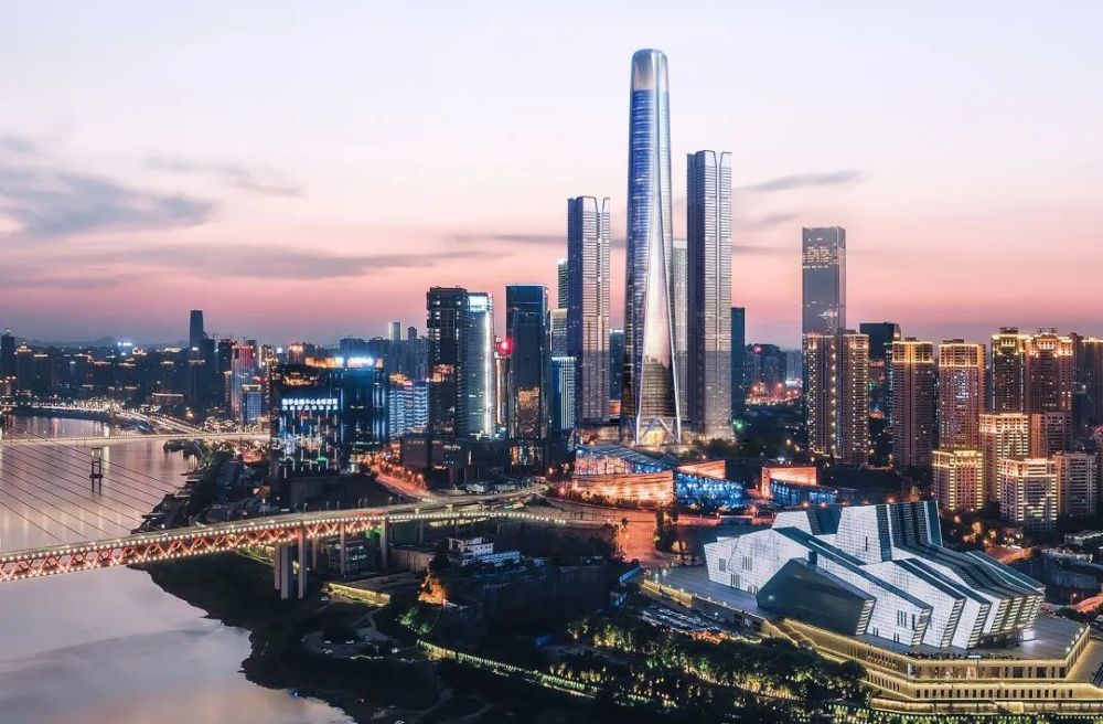 新重庆第一高群江北嘴国际金融中心项目开工