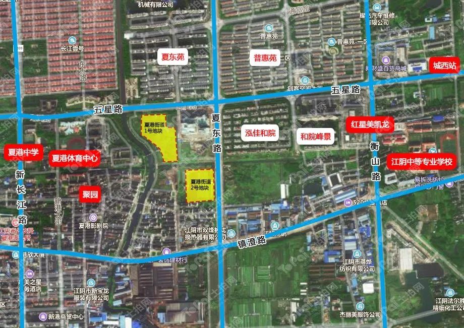 江阴临港经济开发区迎来大发展!夏港街道98.4亩稀缺宅地即将入市
