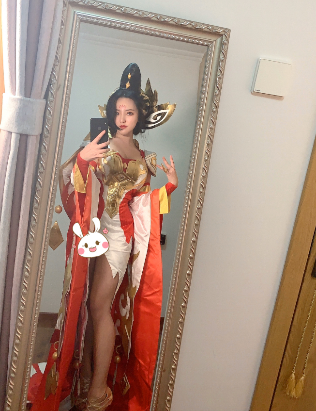 cosplay王者武则天,王者荣耀伽罗cos 王者荣耀武则天cos:海洋之心还原度最高,倪克斯神谕超