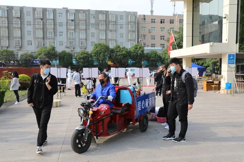 渭南技师学院:开学了!复课了!首批学生返校了!