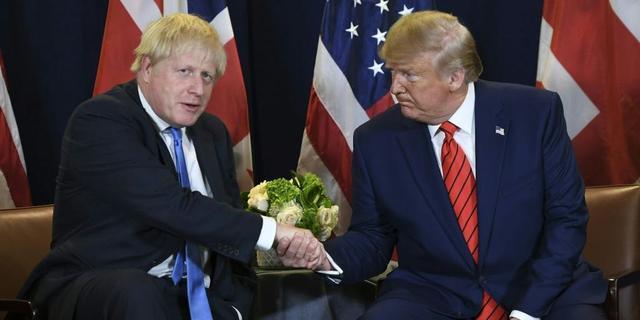 英国首相约翰逊对朋友奔走相告:我下周复工!特朗普赞