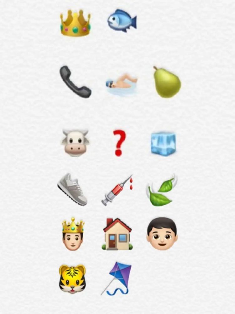 看emoji猜运动员名字,你能猜对几个?