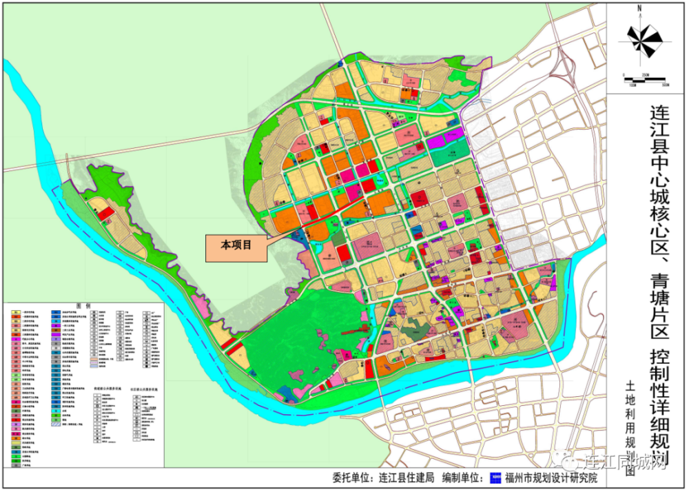 连江县土地开发投资有限公司将在青塘片区新建文笔西路二期道路工程