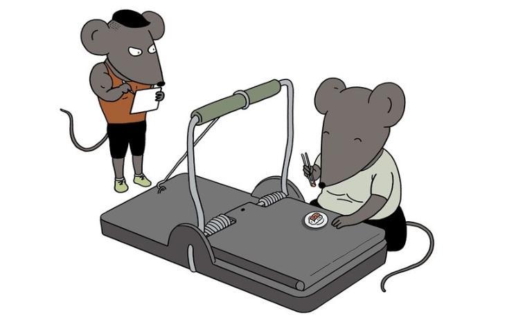 搞笑漫画鼠王为了战胜捕鼠器疯狂健身却被教练的健身计划坑惨了