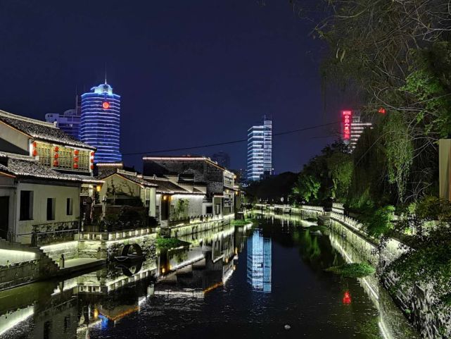 江南名巷—青果巷夜景