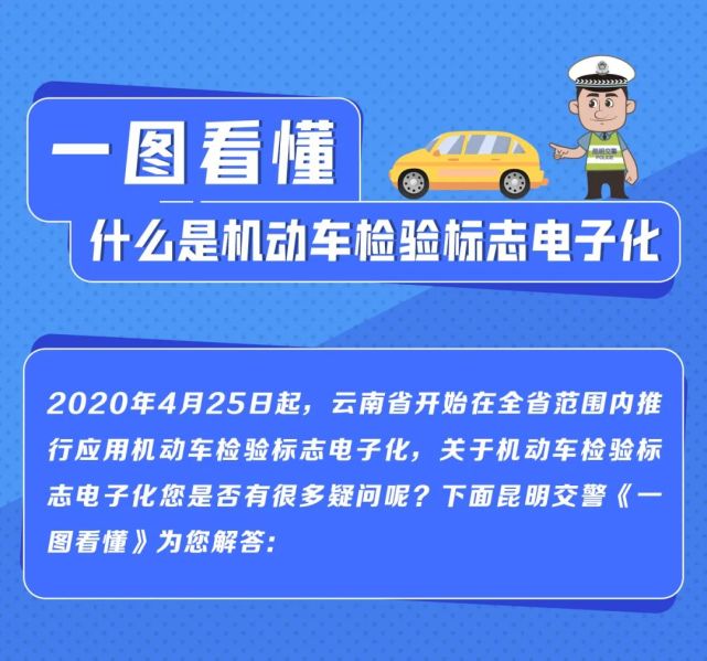 什么是机动车检验标志电子化?