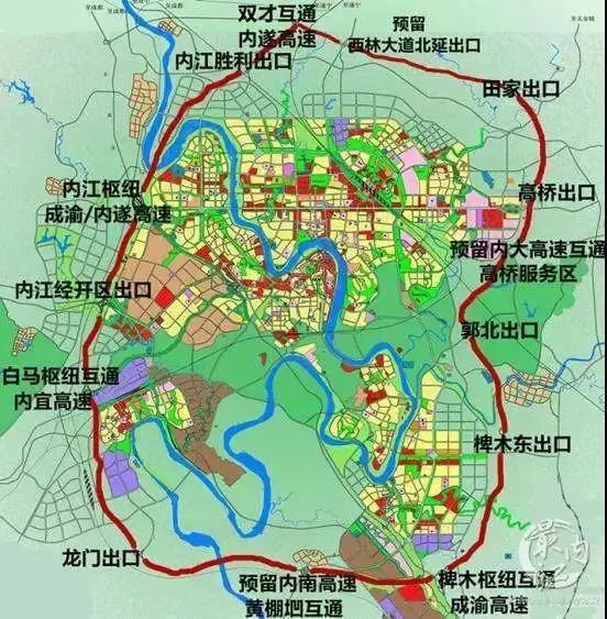 四川省高速公路网重要组成部分,内江城市过境高速公路的建设备受关注