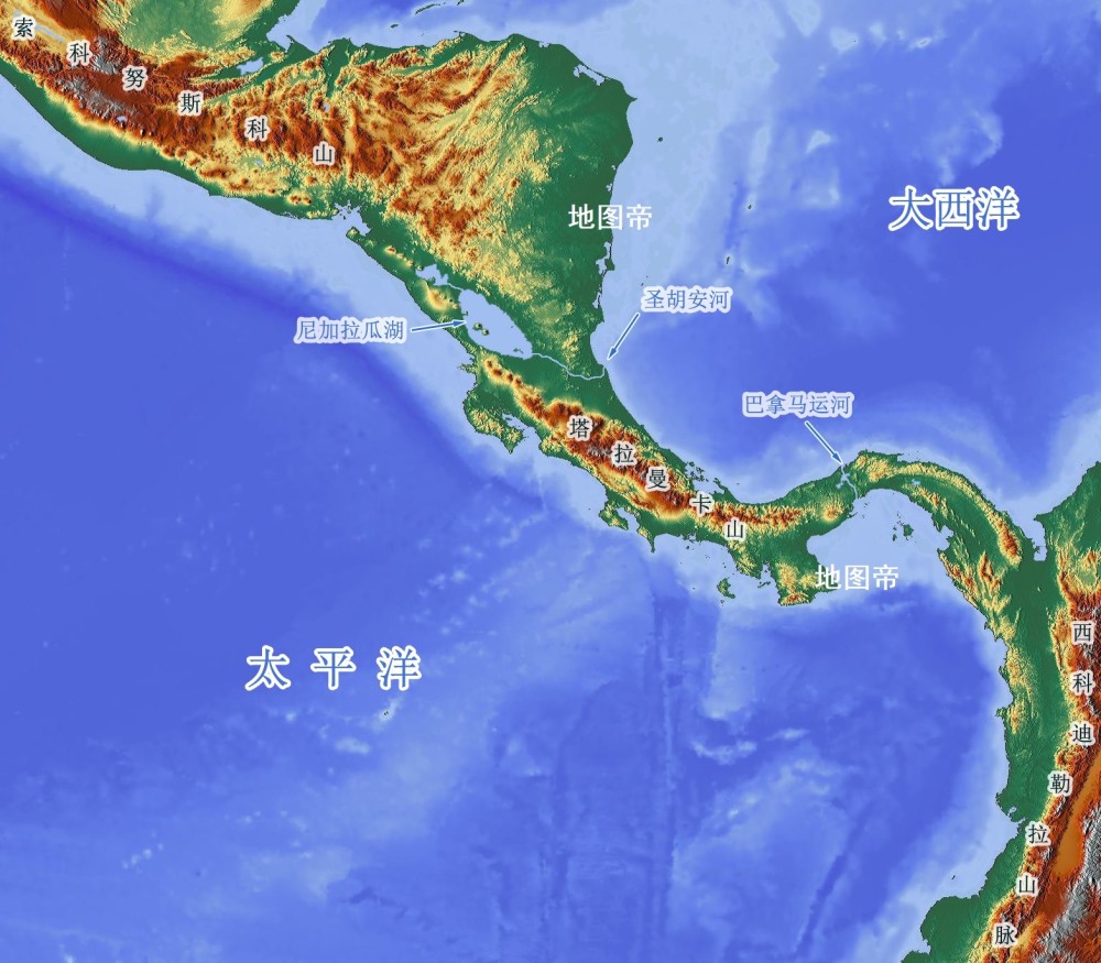 巴拿马运河开通前,尼加拉瓜这条河是太平洋与大西洋间