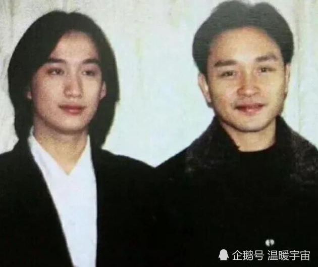 年轻时的黄磊是校草?与张国荣合照曝光,气质颜值都有