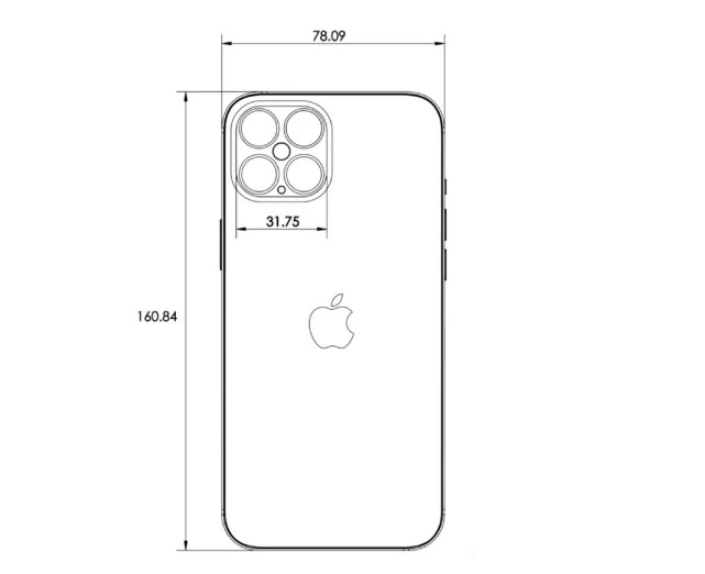 iphone12 将错峰发布,四款iphone cad 图纸曝光!