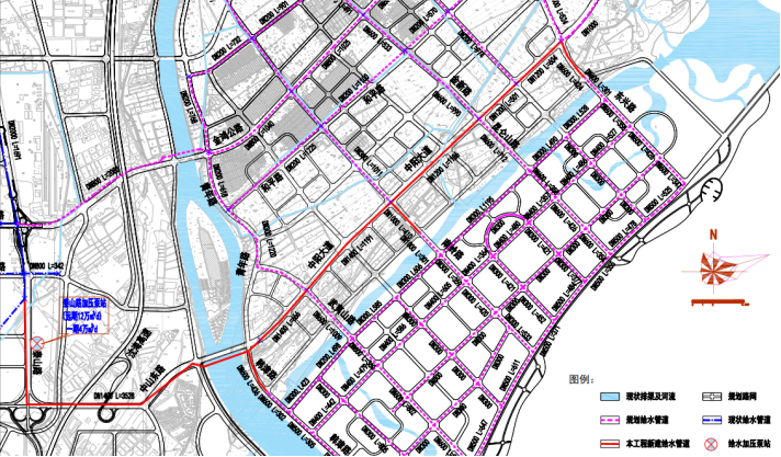 汕头市泰山路,中山东路(泵站至中阳大道)给水干管工程