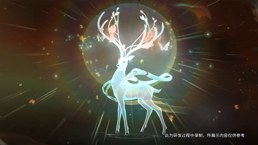 不过还是有一点失望,就是,鹿角上那些梅花不够鲜红,不明显.