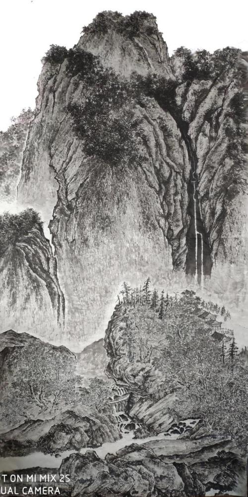 画家陈凯国画山水画作品欣赏