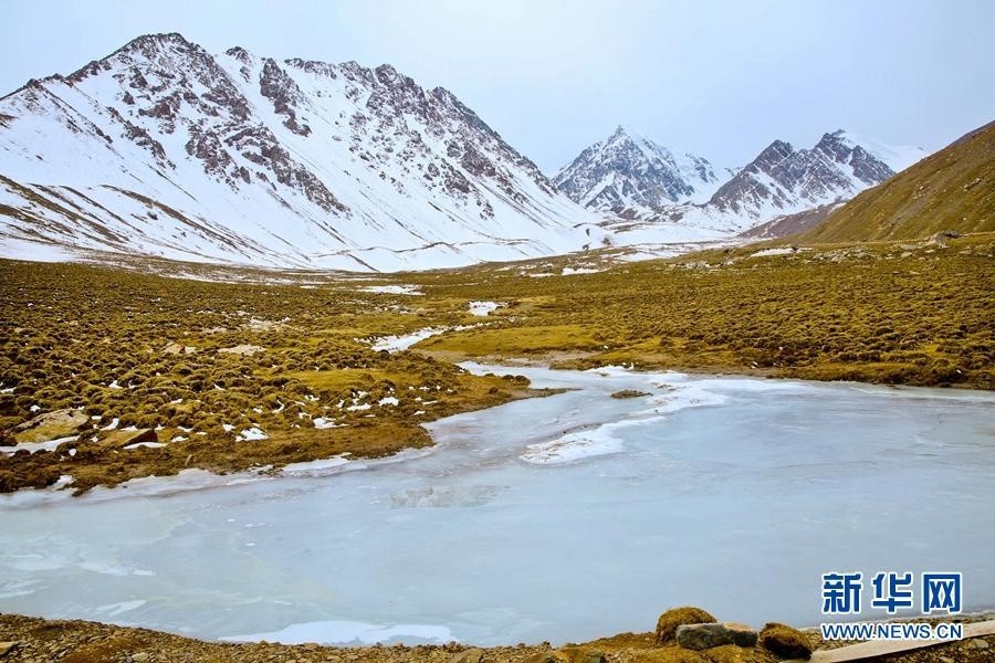 甘肃祁连山秘境巴尔斯雪山风光旖旎