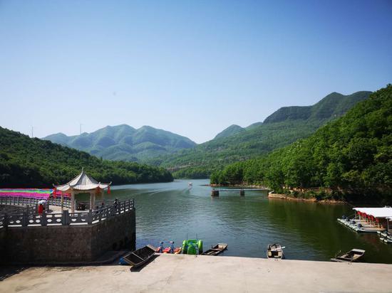 河南九峰山景区非遗进景区启动仪式暨首届风车节盛大