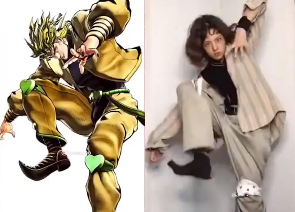 jo厨小姐姐还原jojo立历代jojo全部拿下连伊奇也不放过