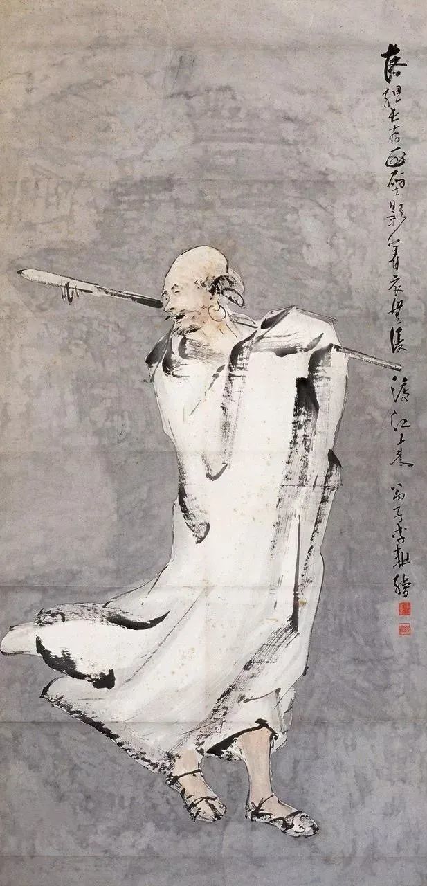 这大写意人物,连齐白石都击掌叫好!