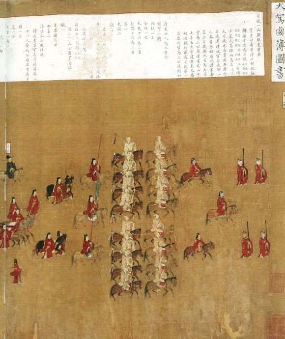 从《清平乐》一个场景,看15米宋仁宗出行图,告诉你何为大驾光临