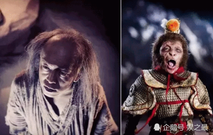 这个孙悟空就是周星驰电影中的《西游降魔篇》的真身 孙悟空的造型有