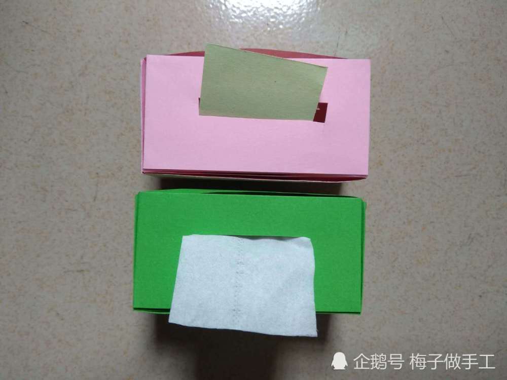 儿童手工折纸:抽纸盒子怎么折简单又实用?快来一起diy