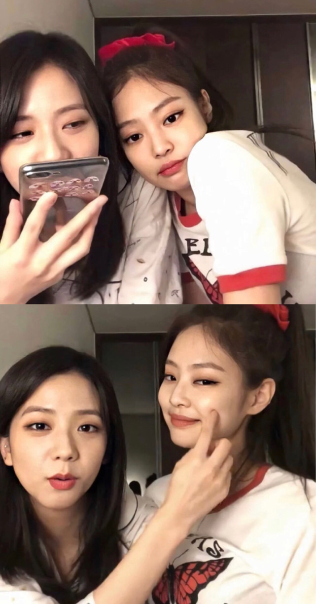 blackpink jennie jisoo 打啵j实甜