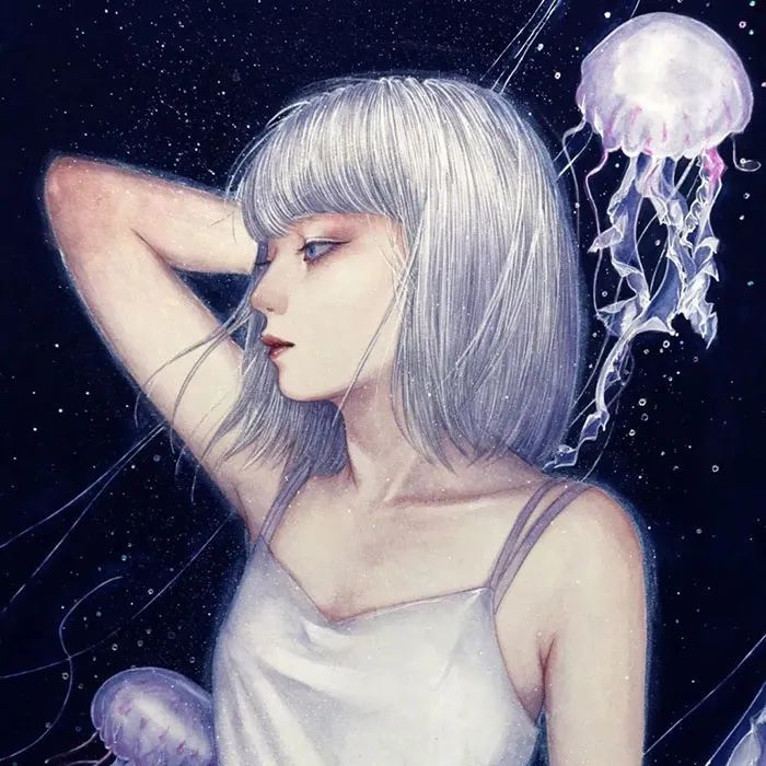 女生头像,动漫女头,大眼睛漂亮女生头像.
