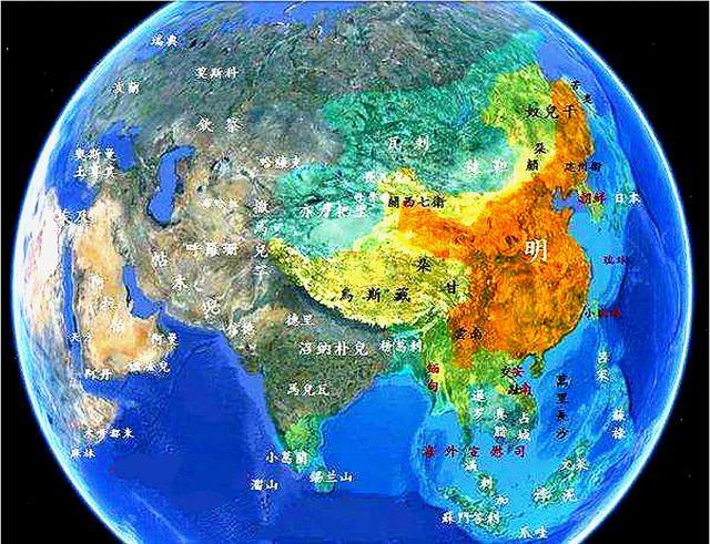 明朝地图