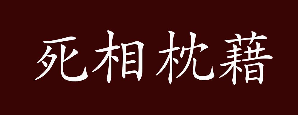 死相枕藉的出处,释义,典故,近反义词及例句用法-成语知识