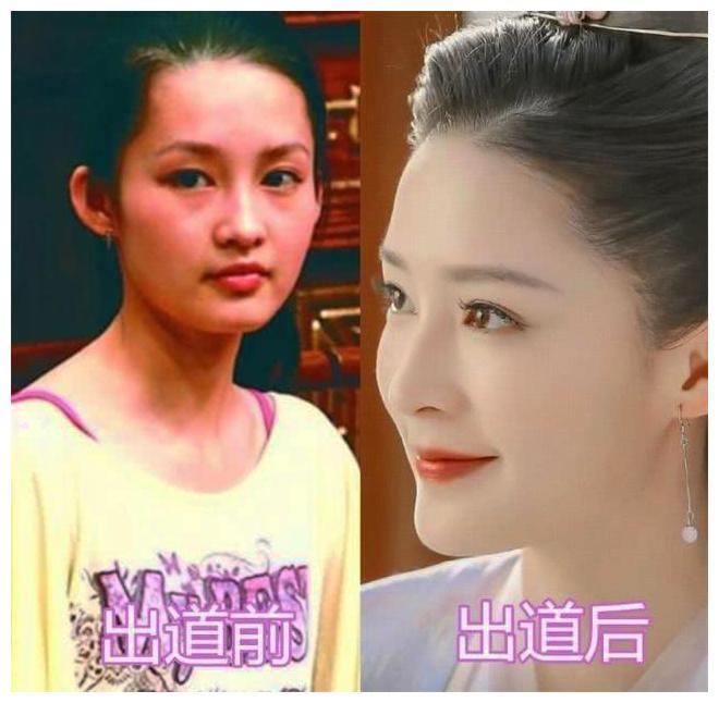 公司包装前后明星颜值堪比整容,李沁逆生长,lisa成神颜美少女!