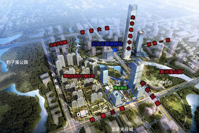 它们分别是中粮大悦城,龙湖天街和瑞安光谷创新天地