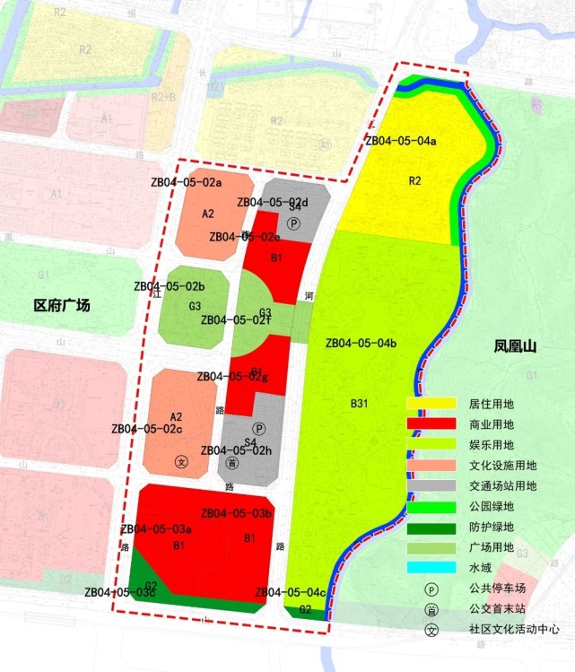 新增一所学校,增加居住用地,北仑凤凰山西地块的规划