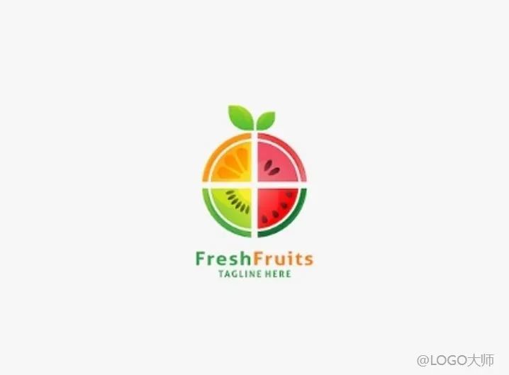 水果主题logo设计合集鉴赏!