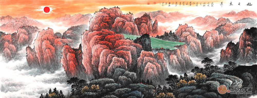 适宜挂在家里的山水画,这些山水画助你好运连连